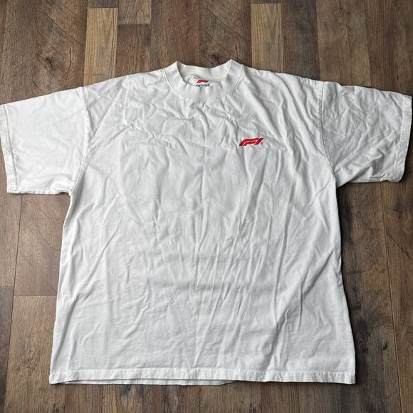 Pacsun x Formula 1 T-Shirt Men's 2XL White Short Sleeve Racing Grand Prix 6094 - Picture 3 of 8